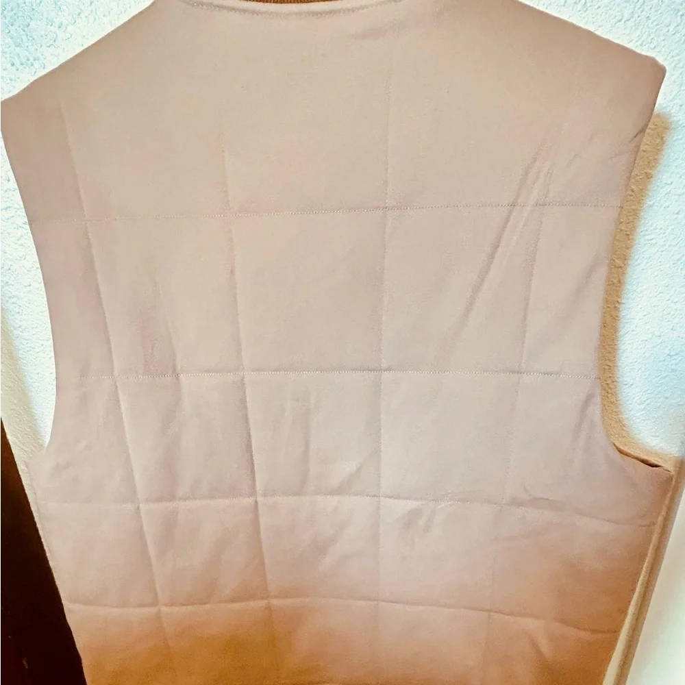 Frye and Co Men’s Tan Quilted Vest 2XLT NWOT